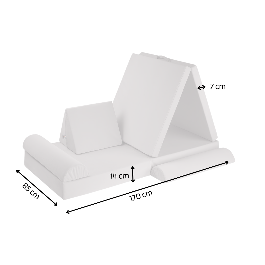 KETTLER Spielsofa KREATY Grau - Maße