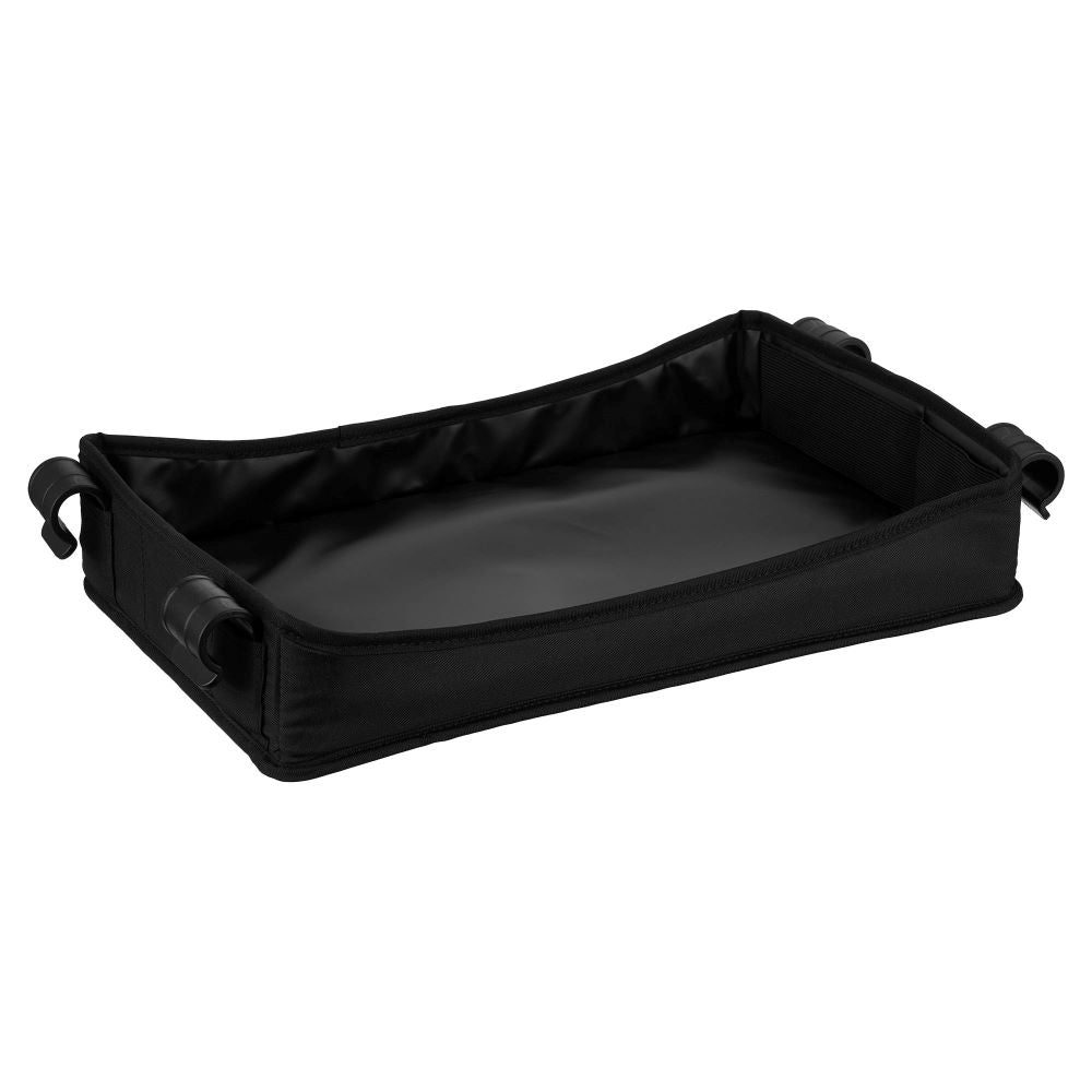 KETTLER Bollerwagen COMPACT - Seitenansicht des schwarzen Tabletts, welches im Lieferumfang enthalten ist