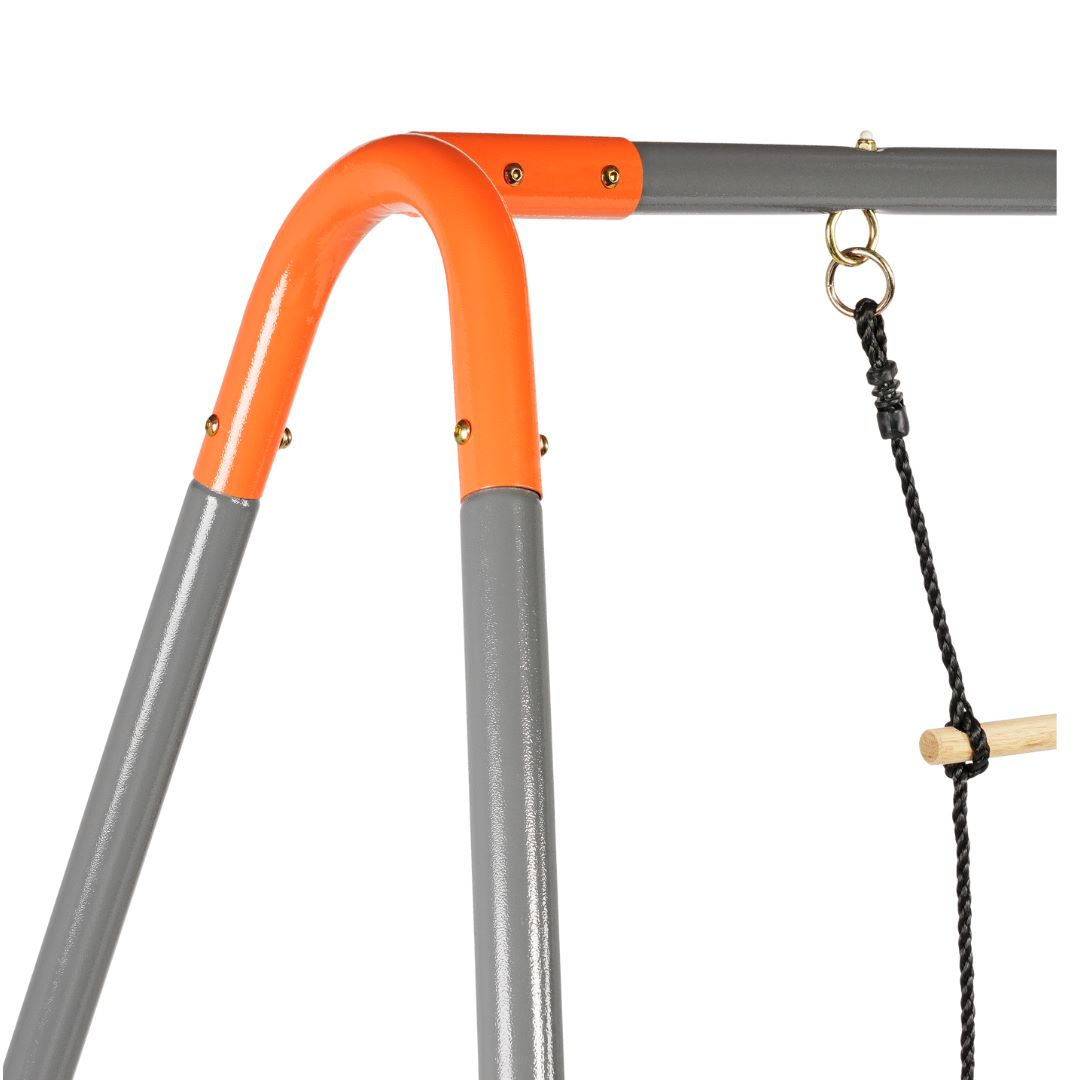 KETTLER Schaukel Combi in Grau/Orange- Verschraubungen an Metallgestell