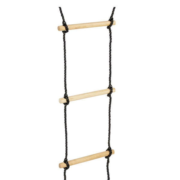 Leiter mit Holzsprossen zum Einhängen als Element für Kettler Schaukelgerüst