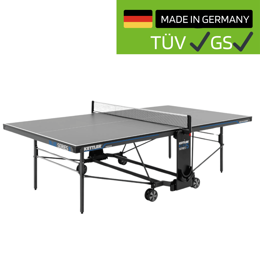 KETTLER K5 Indoor Tischtennisplatte - TÜV und GS zertifiziert