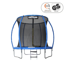 KETTLER Trampolin Jump 244 Blau - GS geprüft und zertifiziert