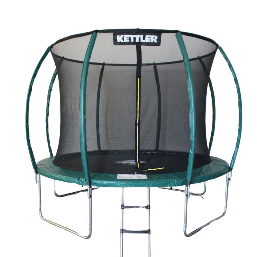 KETTLER Trampolin JUMP 305 navy grün - Spaß und Bewegung für Kinder