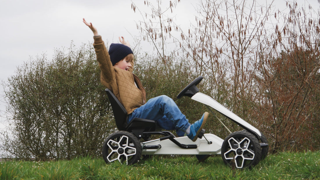 KETTLER Kettcar im Einsatz: Unterschied zwischen Gokart und Kettcar