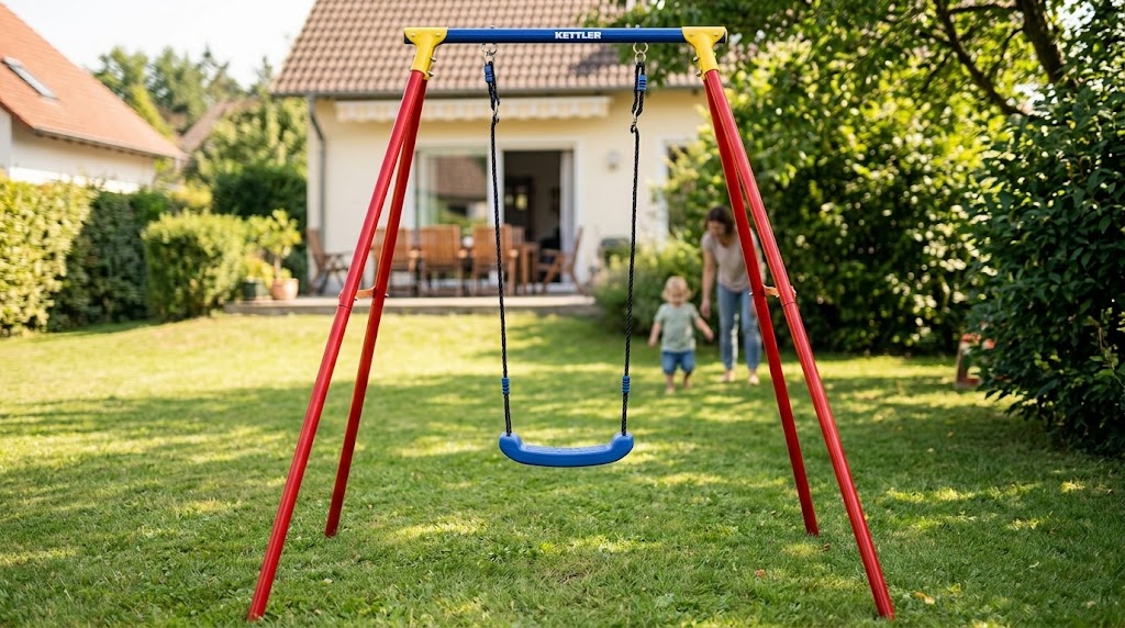 KETTLER Schaukel im Einsatz: Die Geschichte des Schaukelns