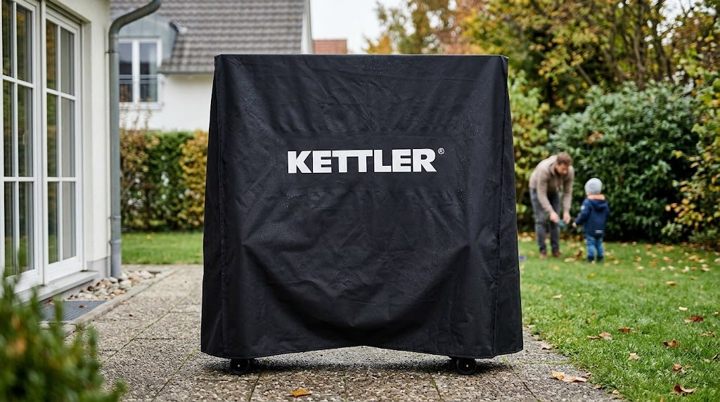 KETTLER Tischtennisplatte mit Abdeckhaube: Tischtennisplatten-Pflege