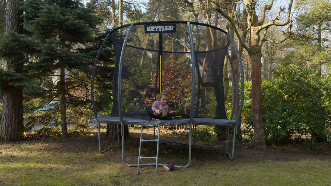 KETTLER Trampolin im Einsatz: Trampolin Fitness und Freizeitspaß
