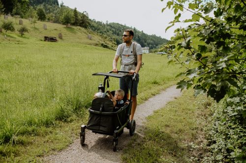 Klappbollerwagen KETTLER COMPACT im Einsatz