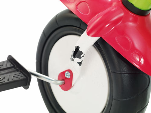 KETTLER Dreirad Funtrike Emma mit Kuhfleckendetails an der Radgabel