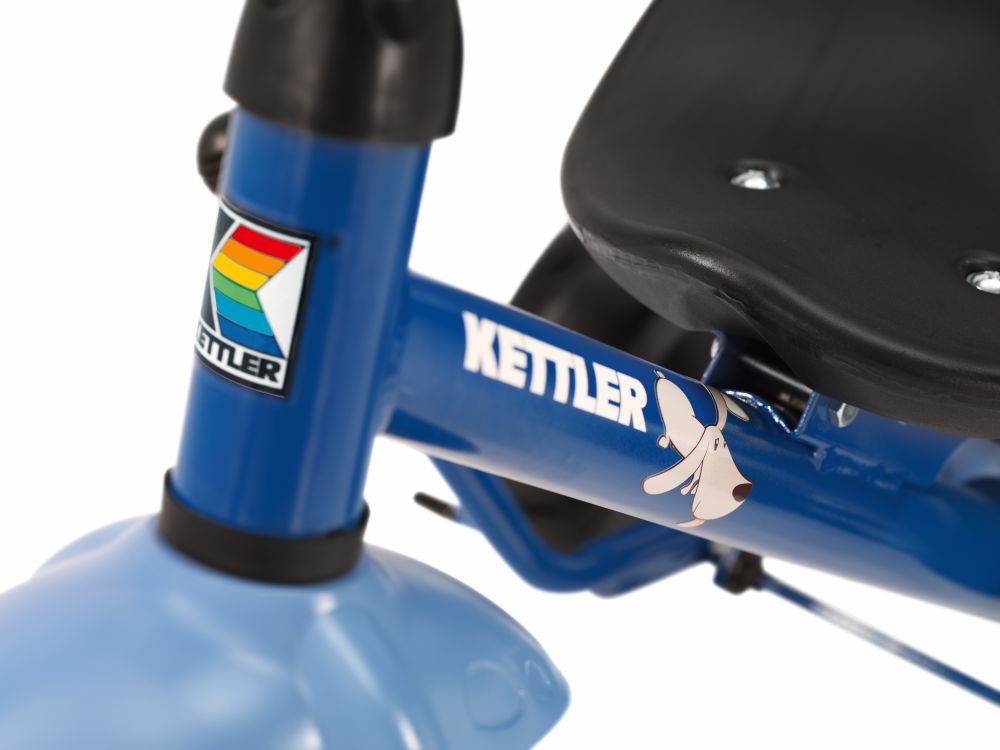 KETTLER Dreirad Funtrike Waldi mit Kettler Schriftzug und niedlichem Hundesticker