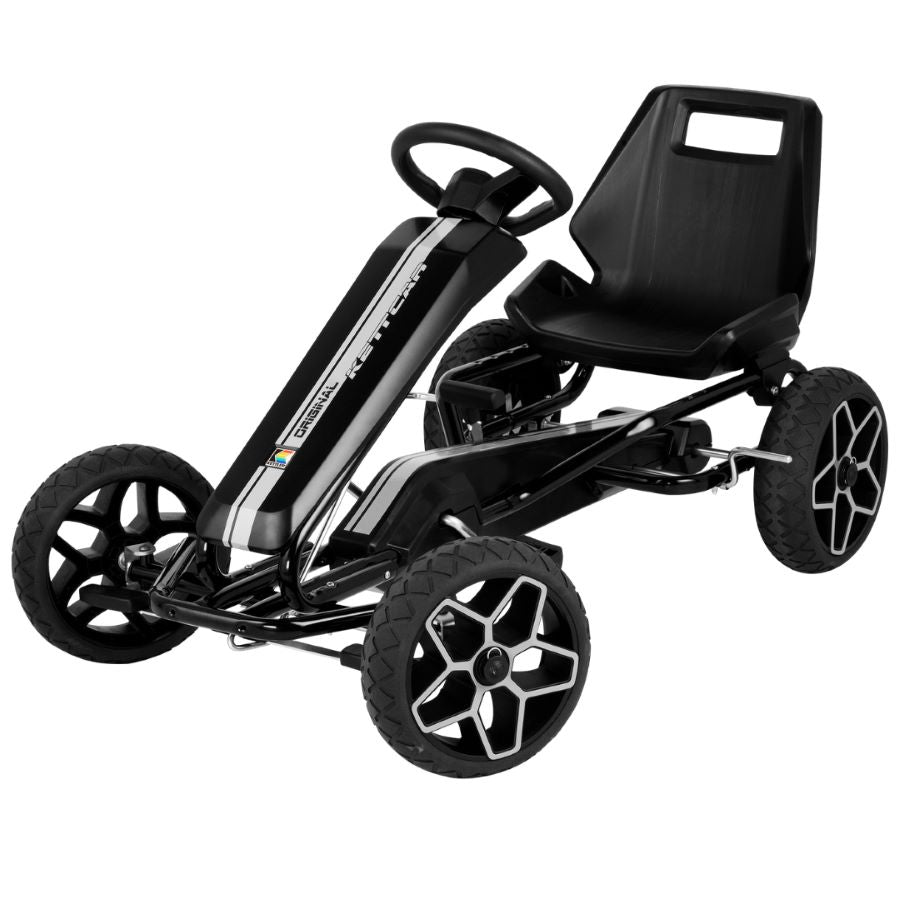 KETTLER Kettcar Evolution in schwarz - Hochwertiges und sicheres Tretauto