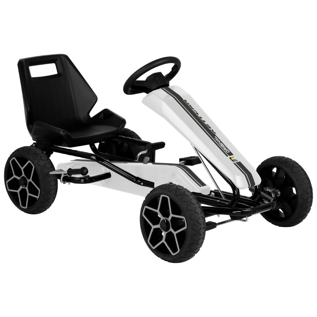KETTLER Kettcar Evolution in weiß - Hochwertiges und sicheres Tretauto