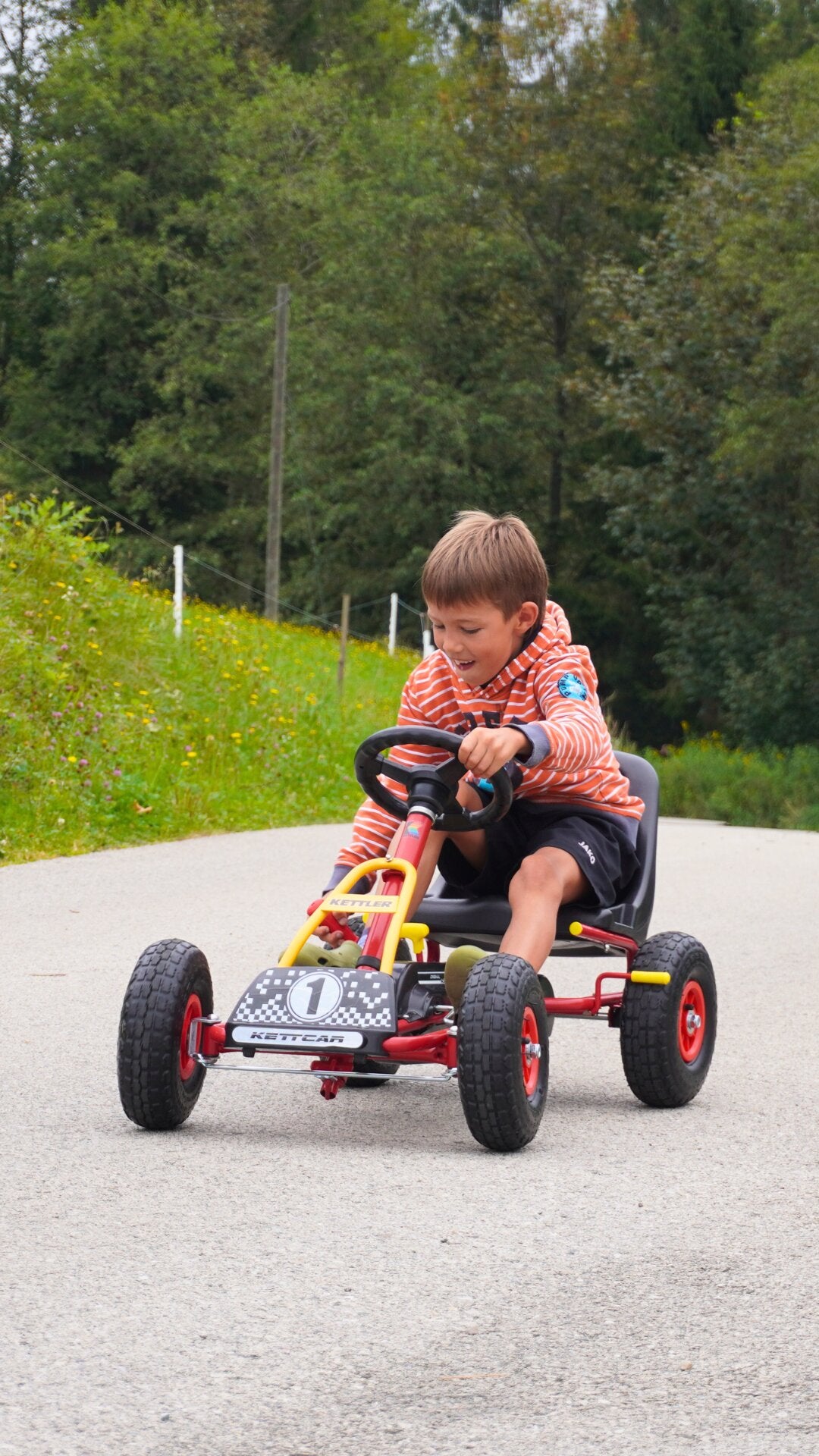 KETTLER KETTCAR RETRO im Einsatz