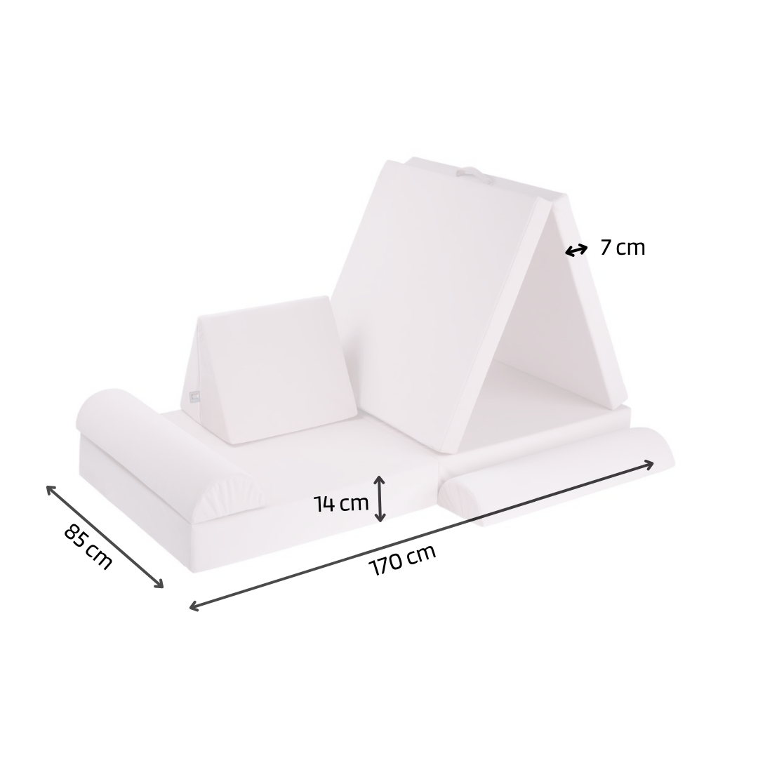 KETTLER Spielsofa KREATY Powder Pink - Maße
