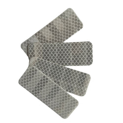 KETTLER Reflector set, 4-piece, white – self-adhesive, weather-resistant, waterproof and durable