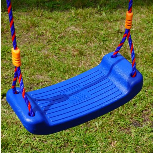KETTLER Einzelschaukel SINGLE Rot/Blau im Einsatz