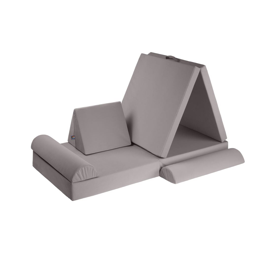 KETTLER Spielsofa KREATY Creme - Vielseitiges und bequemes Spielsofa für Kinder. Robuste Verarbeitung und kinderfreundliche Materialien. Waschbare Bezüge