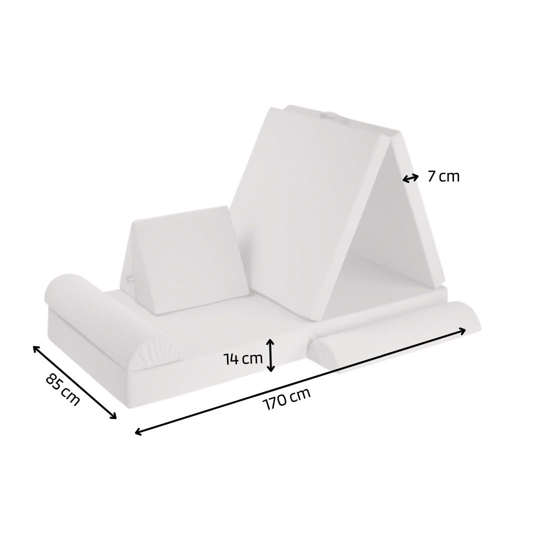 KETTLER Spielsofa KREATY Creme - Maße