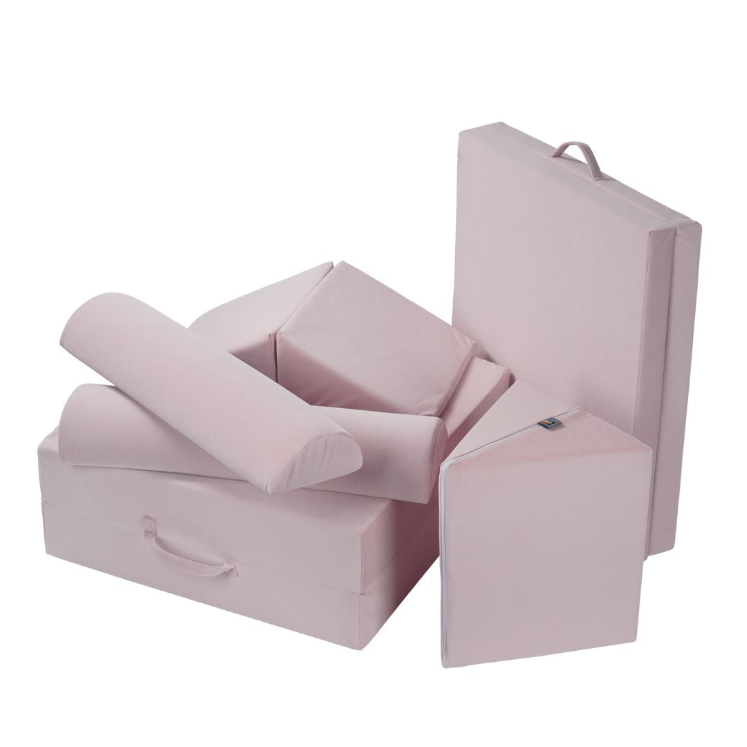 KETTLER Spielsofa KREATY Powder Pink - alle Einzelteile des gesamten Spielsofas