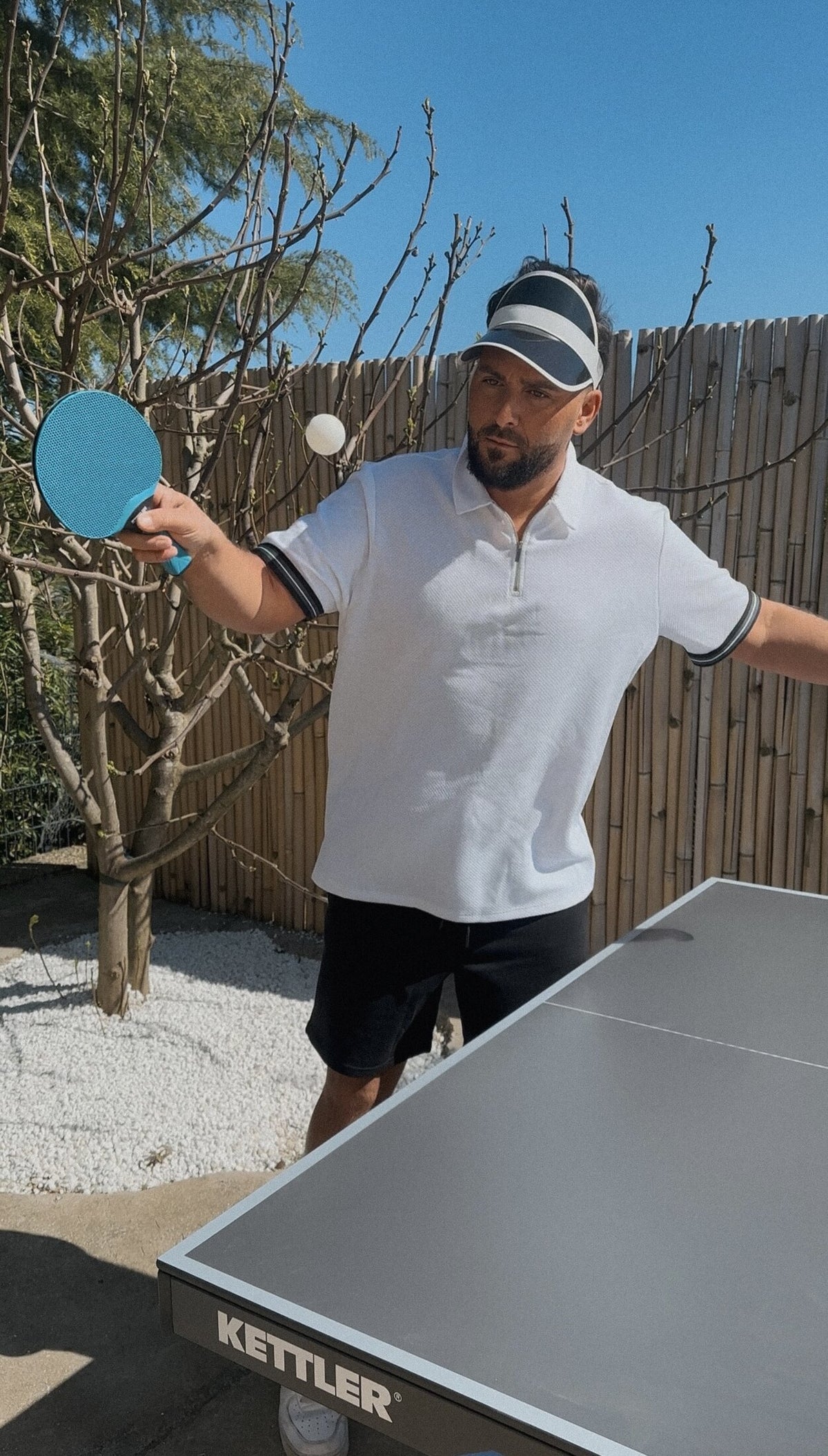 KETTLER Tischtennisplatte K15 Outdoor im Einsatz