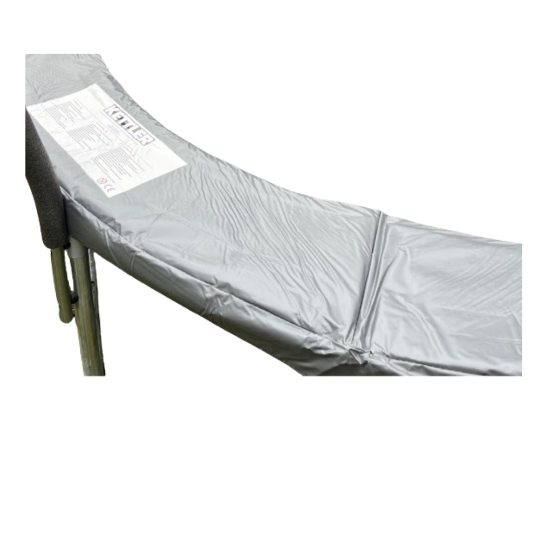 Randabdeckung in grau aus hochwertigen Materialien für das Kettler Trampolin Jump