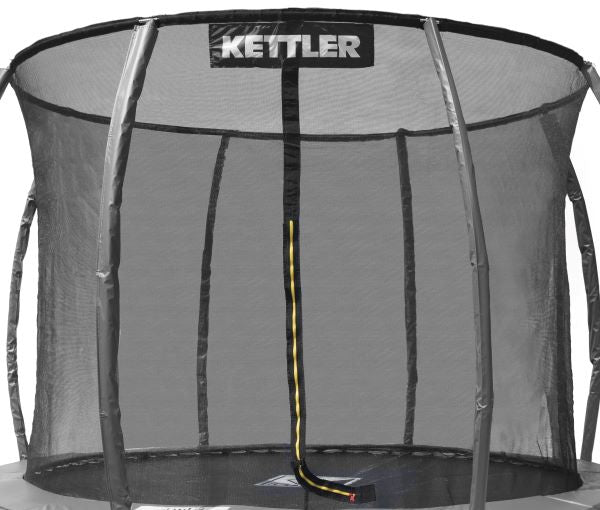 Sicherheitsnetz in grau zum Maximieren der Sicherheit für das Kettler Trampolin Jump