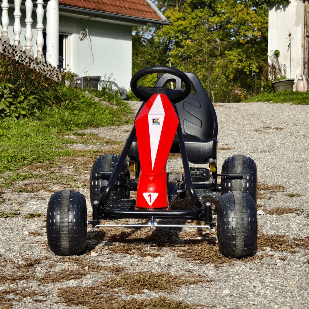 KETTLER KETTCAR TURBO im Einsatz (KI-generiertes Bild)